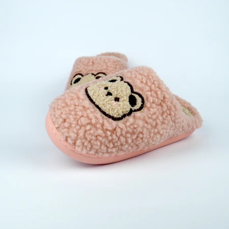 Жіночі домашні капці Teddy Bear рожеві