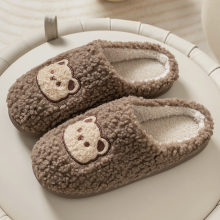 Жіночі домашні капці Teddy Bear коричневі