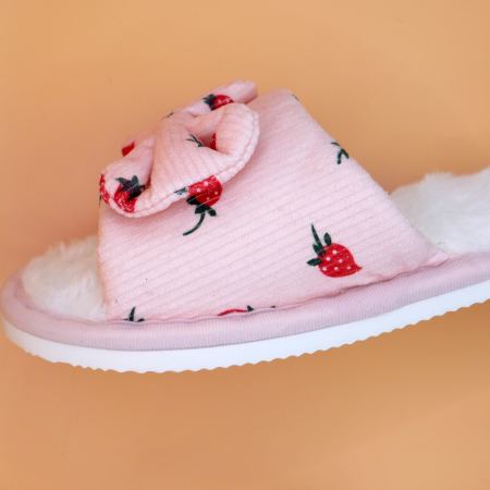Жіночі домашні капці Strawberry Dream рожеві