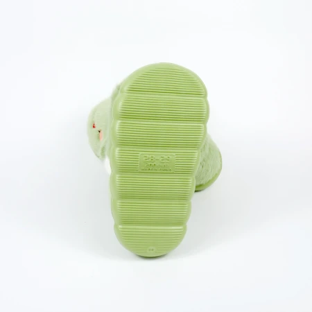 Дитячі теплі тапулі “Happy Frog” теплі м’які у вигляді жабки