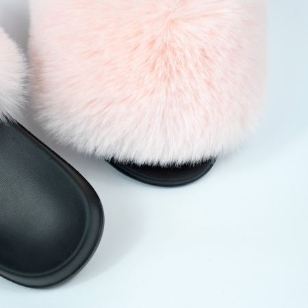 Жіночі тапочки для вулиці, рожеві — на резиновій підошві