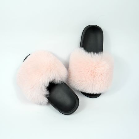 Жіночі тапочки для вулиці, рожеві — на резиновій підошві