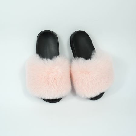 Жіночі тапочки для вулиці, рожеві — на резиновій підошві