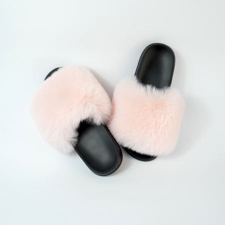 Жіночі тапочки для вулиці, рожеві — на резиновій підошві