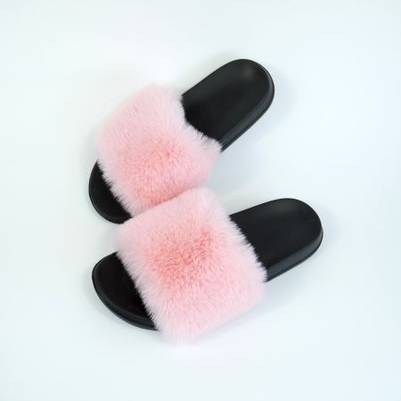 Жіночі тапочки для вулиці, рожевий колір — на резиновій підошві
